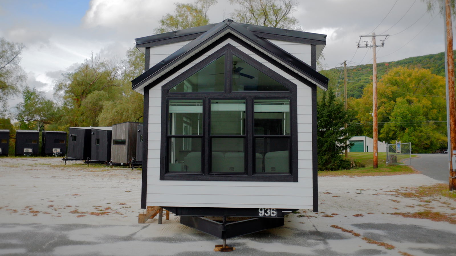 Farmhouse Chalet Tiny House - 1 bed, 1 bath, 400 sqft in Adams, Massachusetts